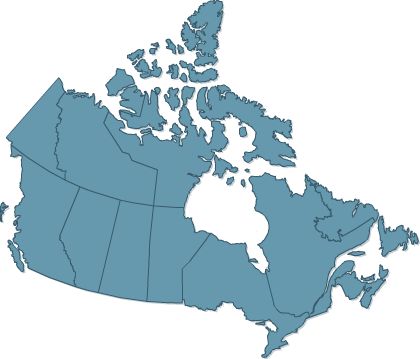 Canada map